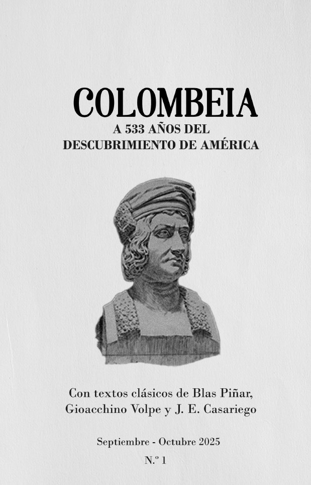 Portada de Colombeia, n.º 1